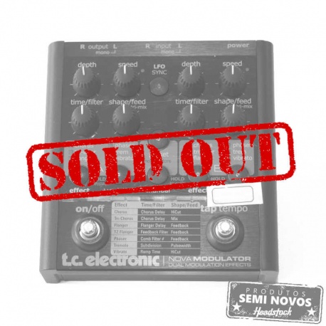 TC Electronic | NM-1 Nova Modulator | Headstock