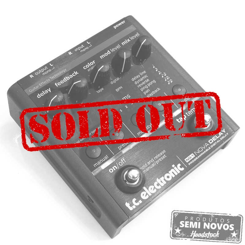 TC Electronic | ND-1 Nova Delay | Headstock TC Electronic | ND-1 Nova Delay | Headstock