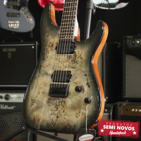 Schecter C6 Pro Charcoal Burst