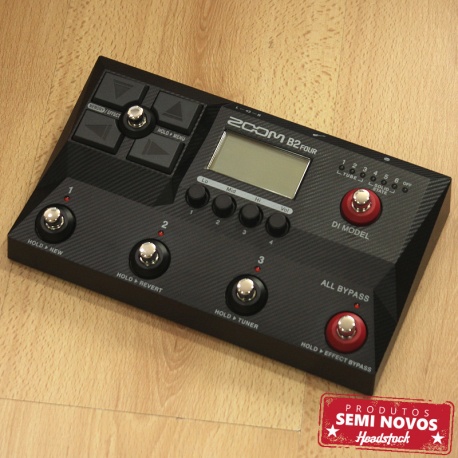 Zoom B2 Four Bass Pedaleira
